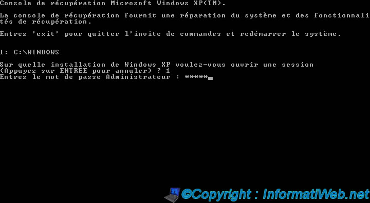 R Parer Le D Marrage De Windows Xp Boot Mbr Syst Me De Fichiers